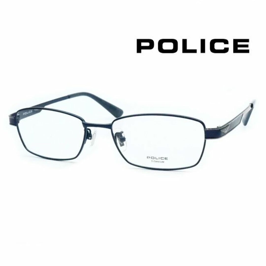 POLICE(ポリス)の新品未使用 POLICE ポリス VPLN72J 0N42 レンズ交換対応可 メンズのファッション小物(サングラス/メガネ)の商品写真