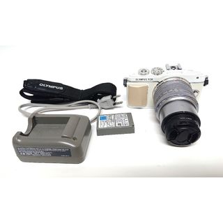 オリンパス(OLYMPUS)のOLYMPUS PEN Lite E-PL7 ＋14-42mm 中古(ミラーレス一眼)