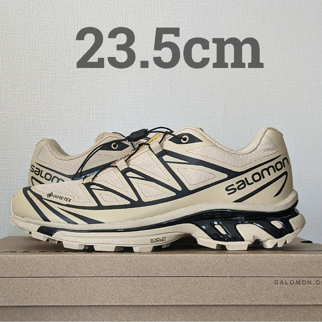 SALOMON(サロモン)のSALOMON XT-6  GTX  23.5cm Safari レディースの靴/シューズ(スニーカー)の商品写真