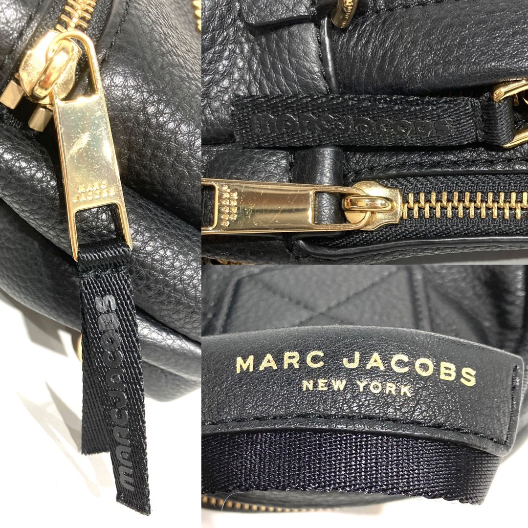 MARC JACOBS(マークジェイコブス)のMARC JACOBS マークジェイコブス  ミニ リュック レザー ブラック レディースのバッグ(リュック/バックパック)の商品写真