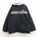 古着 アディダス adidas 長袖 ナイロン ジャケット パーカー キッズ …