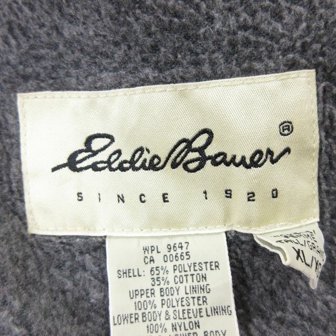 Eddie Bauer(エディーバウアー)の古着 エディーバウアー 長袖 ジャケット マウンテン パーカー レディース 00年代 00s 大きいサイズ ロング丈 赤 レッド 内側フリース 23jan06 中古 アウター ジャンパー ブルゾン レディースのジャケット/アウター(ロングコート)の商品写真