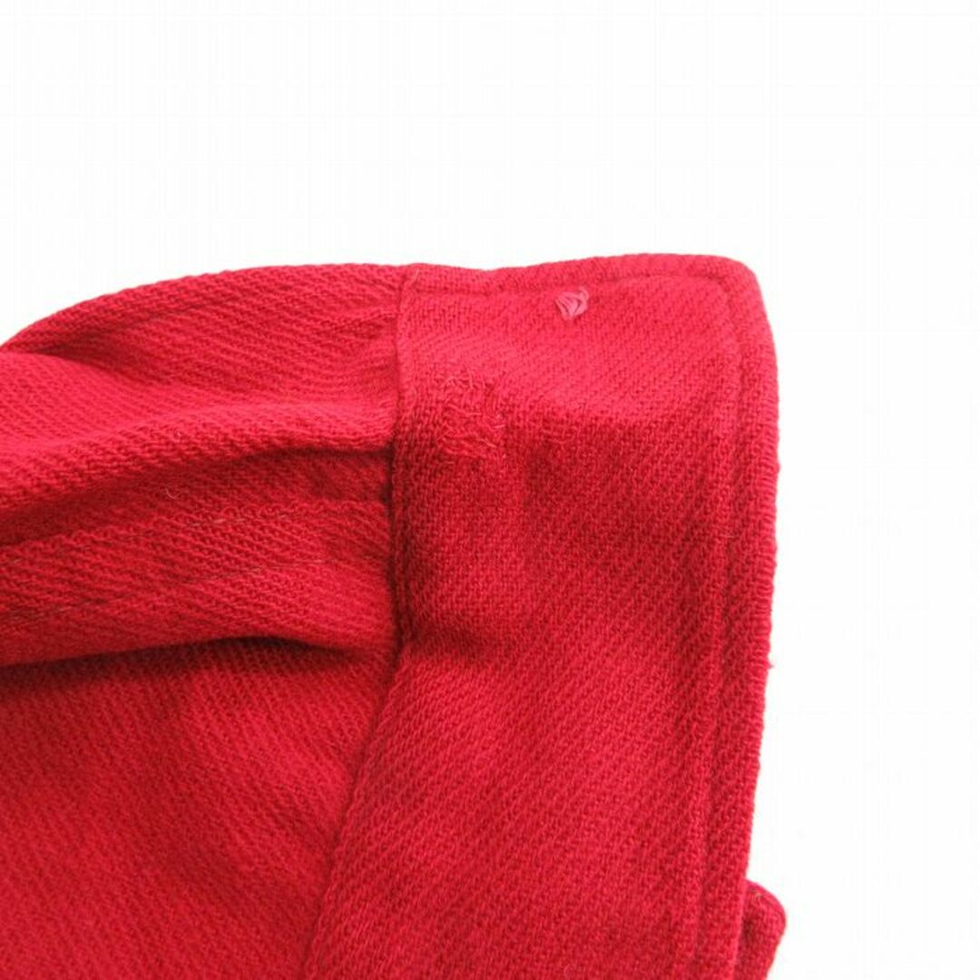 M★古着 長袖 ビンテージ シャツ メンズ 50年代 50s 赤 レッド 23jan12 中古 トップス メンズのトップス(シャツ)の商品写真