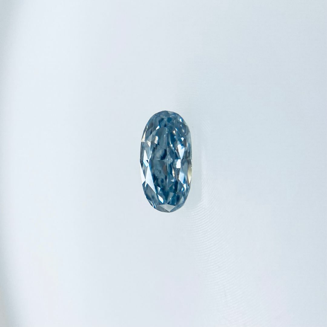 FANCY INTENSE BLUE 0.126ct OV/RT2652/CGL レディースのアクセサリー(その他)の商品写真