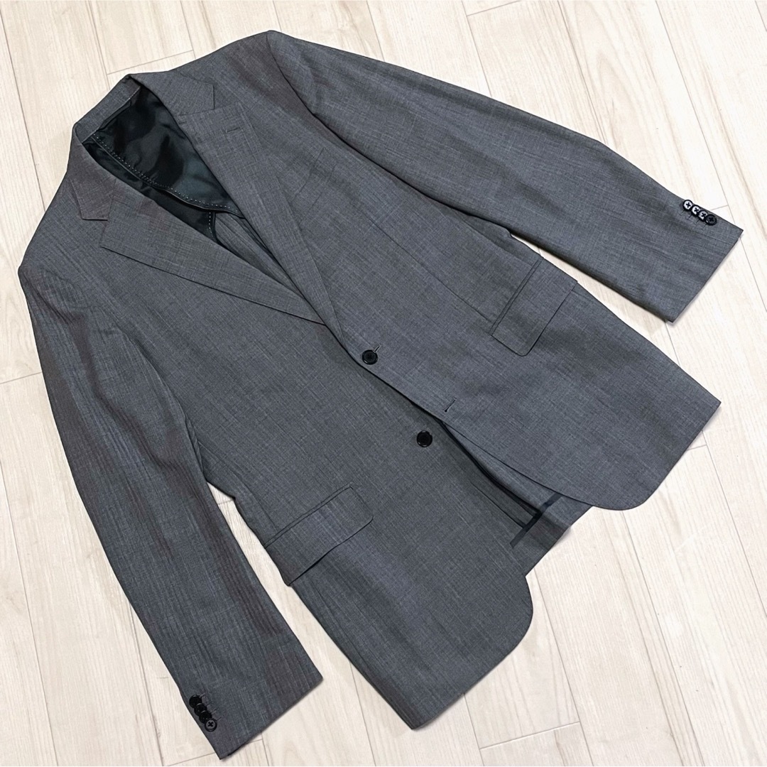 THE SUIT COMPANY(スーツカンパニー)のTHE SUIT COMPANY スーツ セットアップ モヘア グレー XXL メンズのスーツ(セットアップ)の商品写真