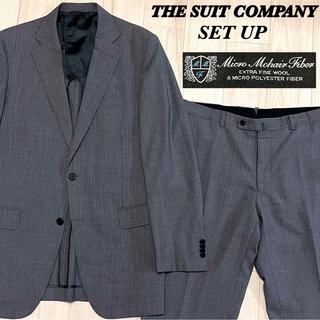 THE SUIT COMPANY - THE SUIT COMPANY スーツ セットアップ モヘア グレー XXL