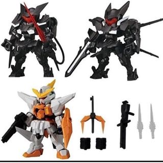 バンダイ(BANDAI)のモビルスーツアンサンブル16 GNフラッグ+オーバーフラッグ+ キュリオス+武器(アニメ/ゲーム)