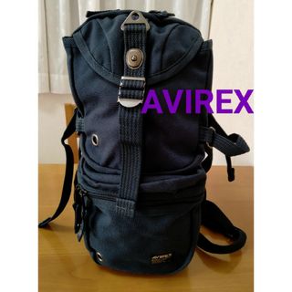 【№541】✨AVIREX ボディバッグ EAGLEシリーズ ネイビー