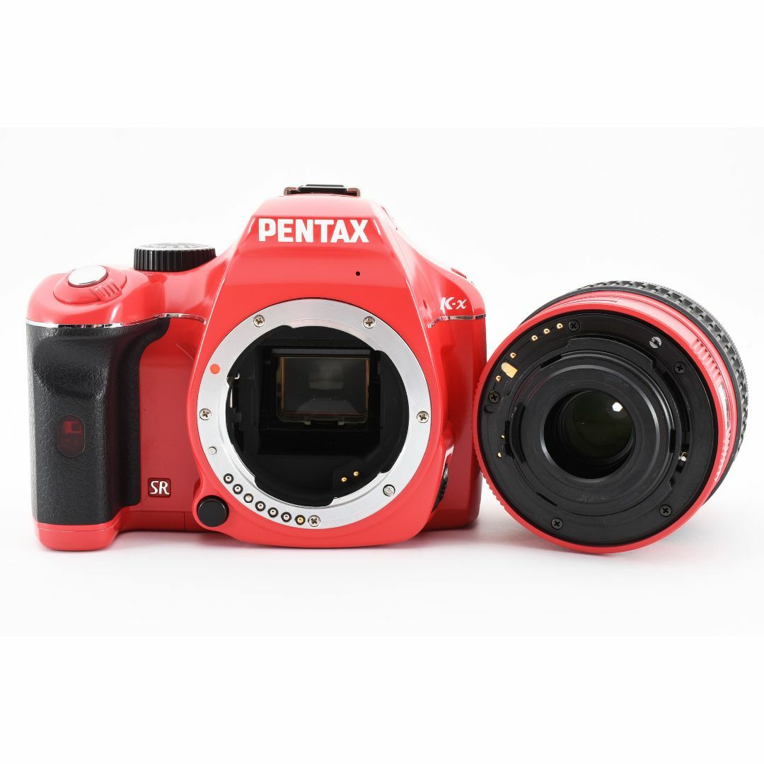 美品】ペンタックス PENTAX K-x レッド 18-55mm レンズキットの通販 by