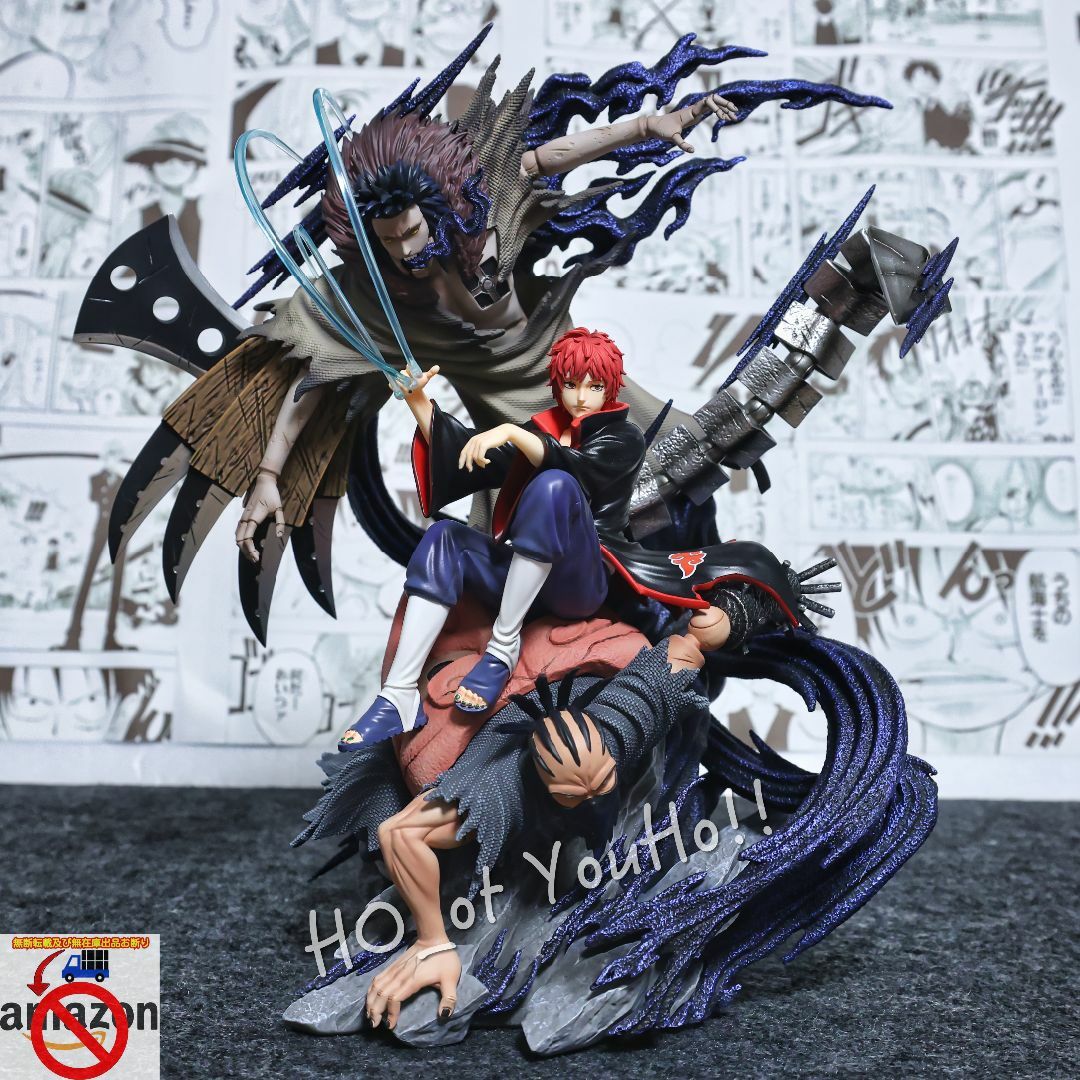 ナルト 疾風伝 フィギュア 暁 赤砂の サソリ 1/8スケール ナルト 疾風伝 フィギュア 暁 赤砂の サソリ 1/8スケール