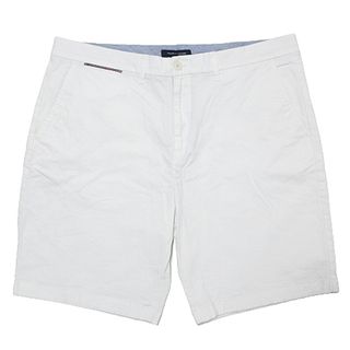 トミーヒルフィガー(TOMMY HILFIGER)のトミーヒルフィガー ショートパンツ  ストレッチ ワンポイント 白 ■GY18(ショートパンツ)