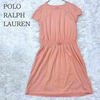 ポロラルフローレン(POLO RALPH LAUREN)のPOLO RALPH LAUREN ラルフローレン コットンワンピース 160(ワンピース)