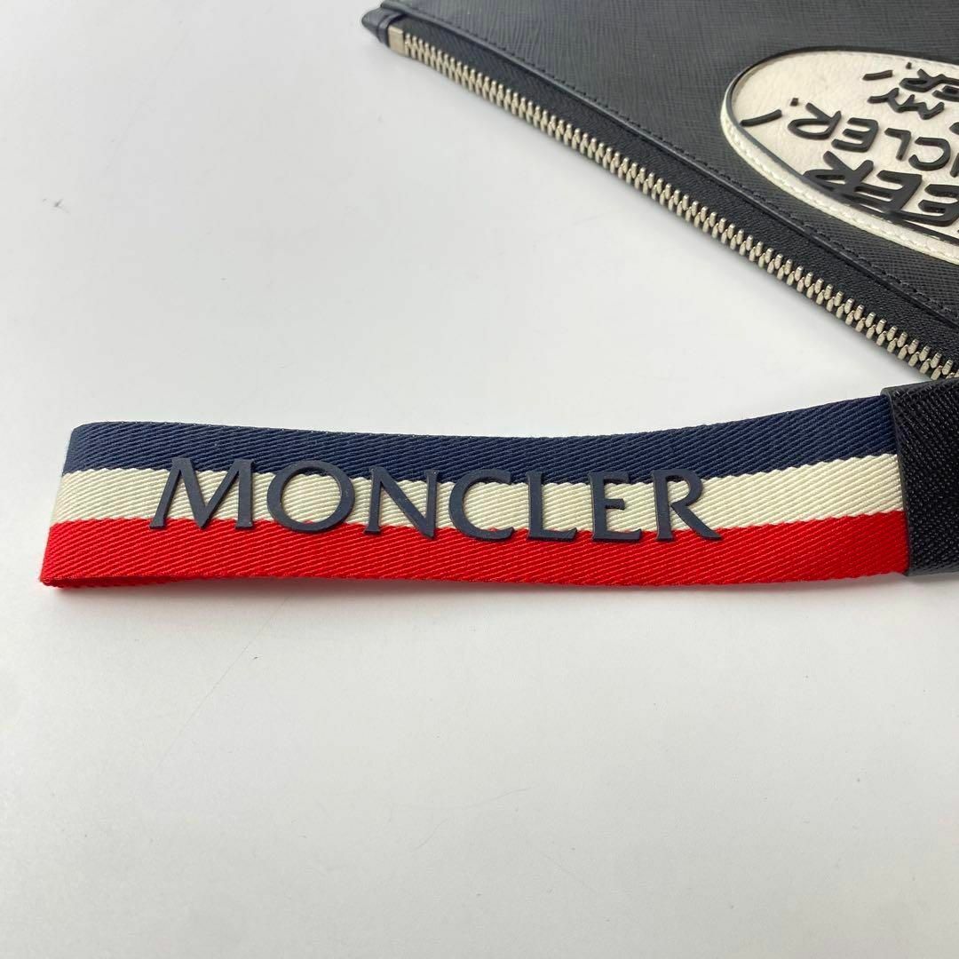 MONCLER(モンクレール)のモンクレール MONCER ポーチ レザー クラッチバッグ レディースのバッグ(ショルダーバッグ)の商品写真