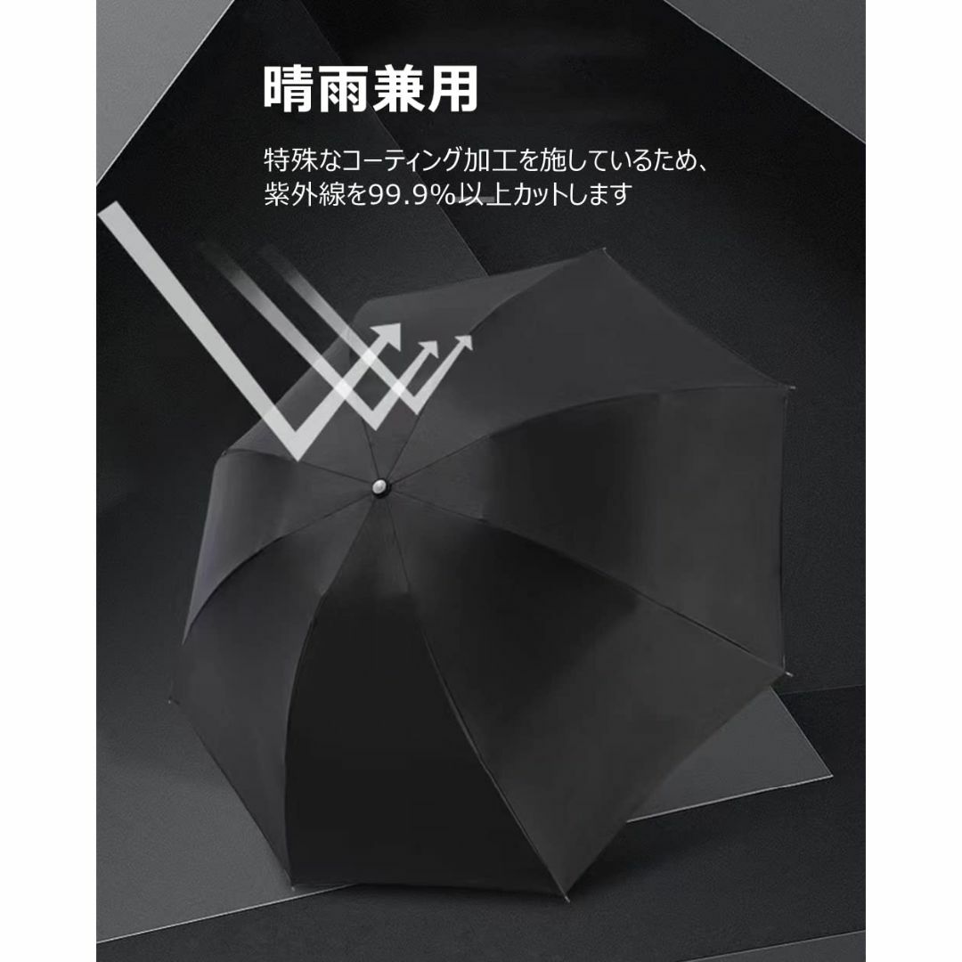 【令和5年新版】折りたたみ傘 ワンタッチ 自動開閉 SBECUD 330g超軽量 メンズのファッション小物(その他)の商品写真