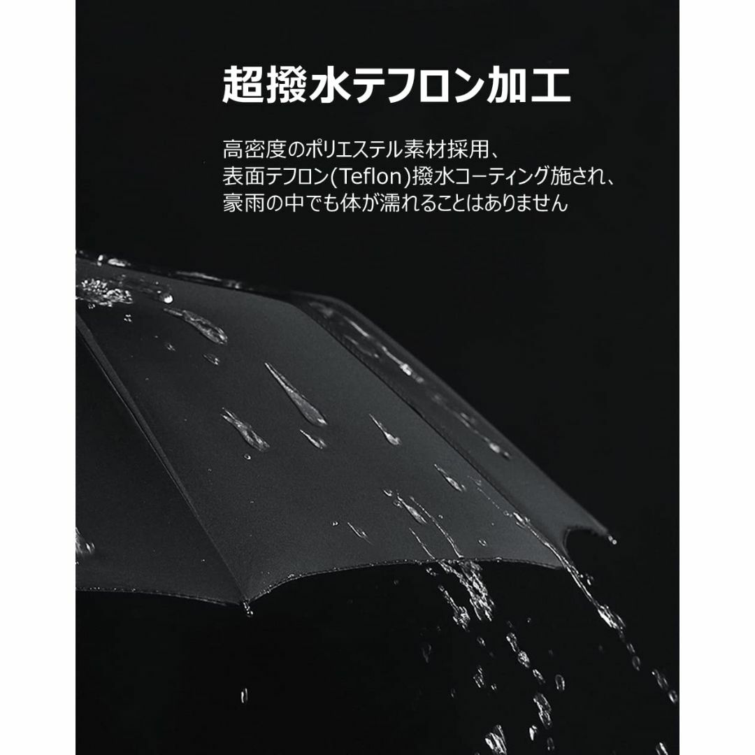 【令和5年新版】折りたたみ傘 ワンタッチ 自動開閉 SBECUD 330g超軽量 メンズのファッション小物(その他)の商品写真