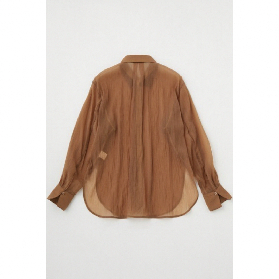 moussy(マウジー)のMOUSSY WRINKLE SHEER シャツ レディースのトップス(シャツ/ブラウス(長袖/七分))の商品写真