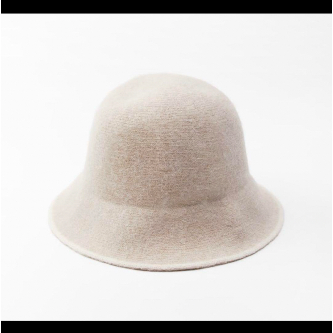 ZARA(ザラ)の新品未使用　zara wool blend bucket hat レディースの帽子(ハット)の商品写真
