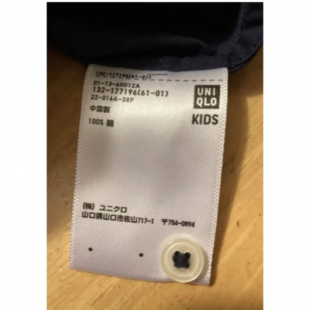 UNIQLO(ユニクロ)のユニクロ　シャツ　チュニック　150センチ キッズ/ベビー/マタニティのキッズ服女の子用(90cm~)(ブラウス)の商品写真