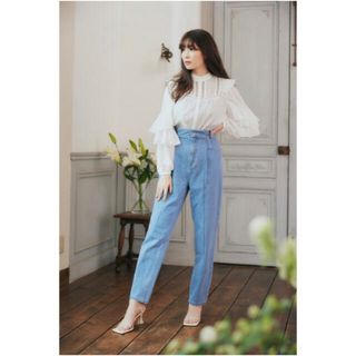 ハーリップトゥ(Her lip to)のherlipto Hight Waisted Straight Jeans (デニム/ジーンズ)