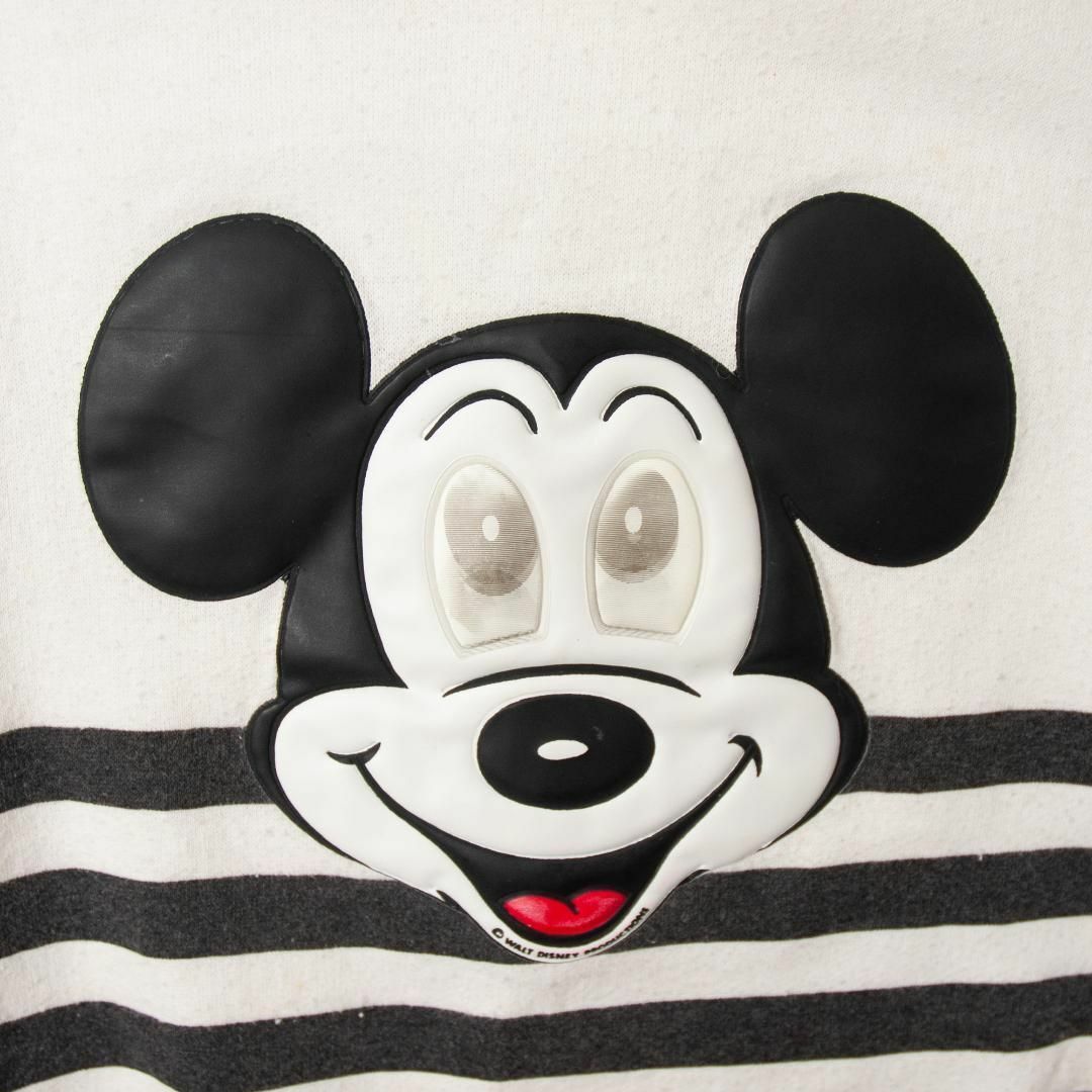 Disney(ディズニー)の80s 見る角度で目が動く ミッキーマウス スウェット ビンテージ ミッキー メンズのトップス(スウェット)の商品写真