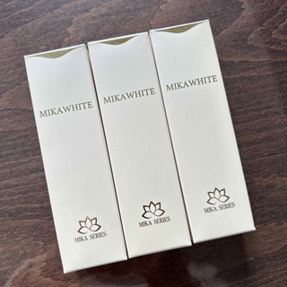 🌸新品＆未開封🌸 ミカホワイト 3本 歯磨き粉 MIKA WHITE 30g(歯磨き粉)