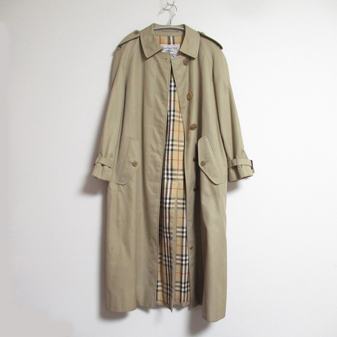 BURBERRY(バーバリー)の【Burburys バーバリー】トレンチ　コート　ノバチェック　ベージュ 9A レディースのジャケット/アウター(トレンチコート)の商品写真