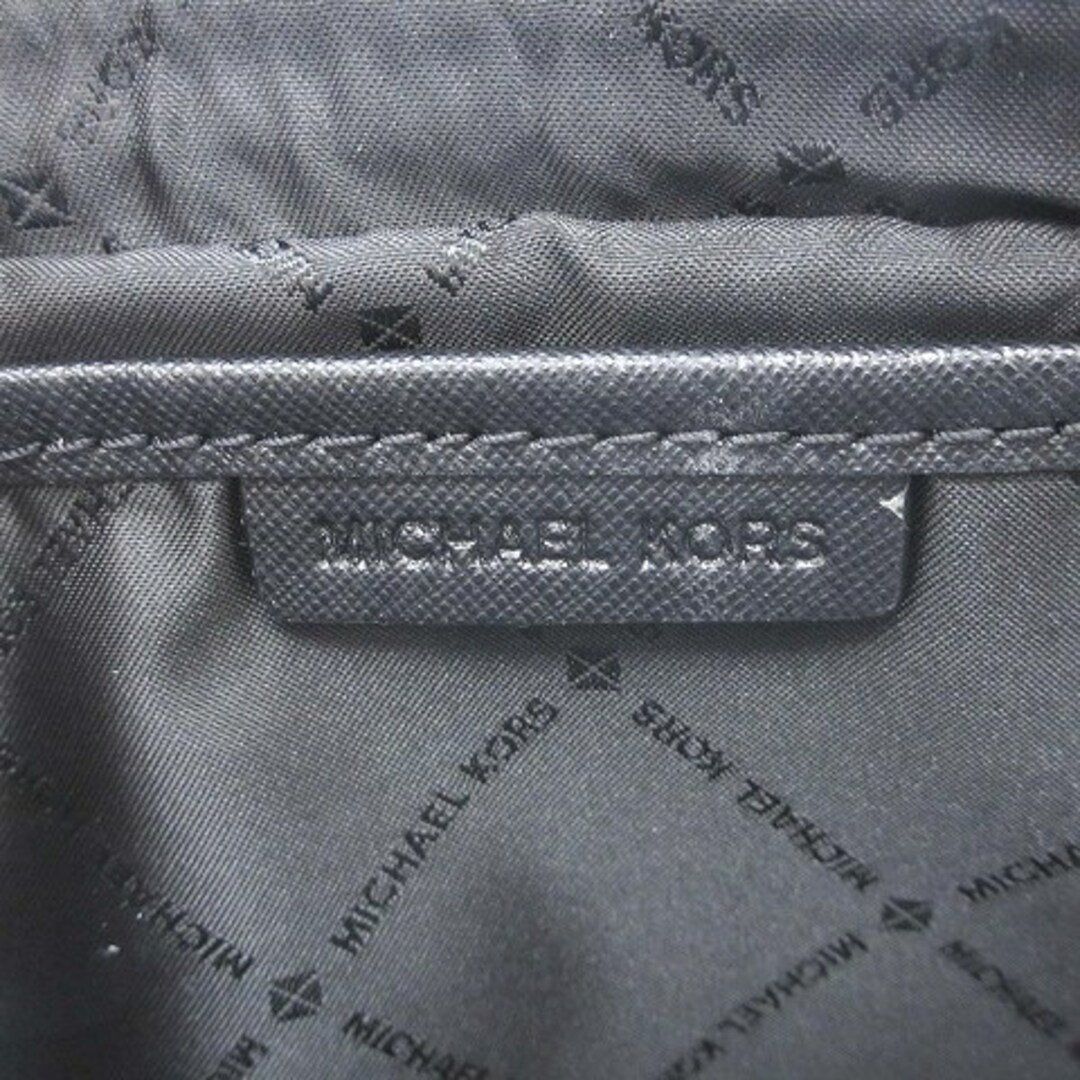 Michael Kors(マイケルコース)のマイケルコース ショルダーバッグ クロスボディ チェーン ロゴ 総柄 PVC 黒 レディースのバッグ(ショルダーバッグ)の商品写真