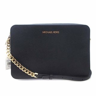 マイケルコース(Michael Kors)のマイケルコース ショルダーバッグ クロスボディ チェーン ロゴ ブラック 黒(ショルダーバッグ)