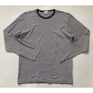 サンスペル(SUNSPEL)のSUNSPEL 長袖Tシャツ L ネイビー×ホワイト(Tシャツ/カットソー(七分/長袖))