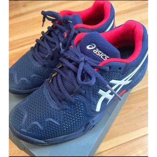 アシックス(asics)の超美品‼︎ アシックス　オールコート　ゲルレゾリューション　21.5㎝(シューズ)