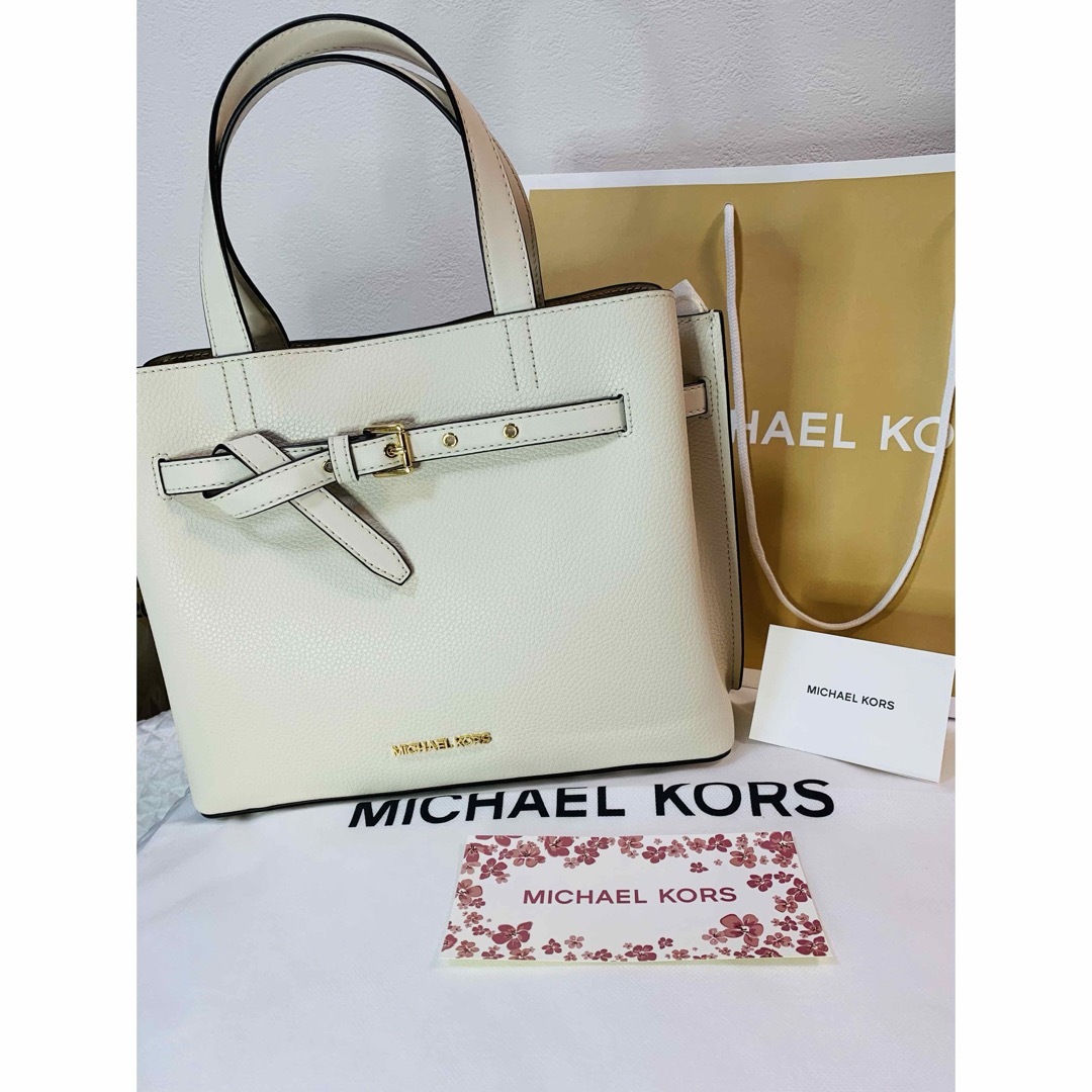 Michael Kors(マイケルコース)の【MICHAEL KORS】新品未使用　EMILIA サッチェル　ラージ レディースのバッグ(ハンドバッグ)の商品写真