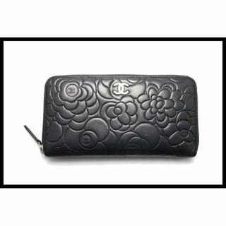 シャネル(CHANEL)のCHANEL 17番台 カメリア SV金具 長財布■03hn071306-1K(財布)