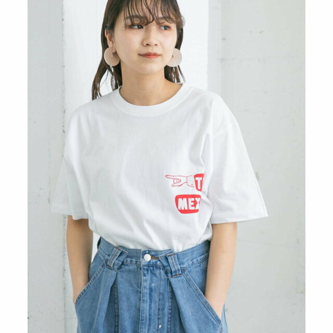 KBF(ケービーエフ)の【WHITE】【L】GOOD MOTIVE TEE TEX MEX TEE レディースのトップス(カットソー(長袖/七分))の商品写真