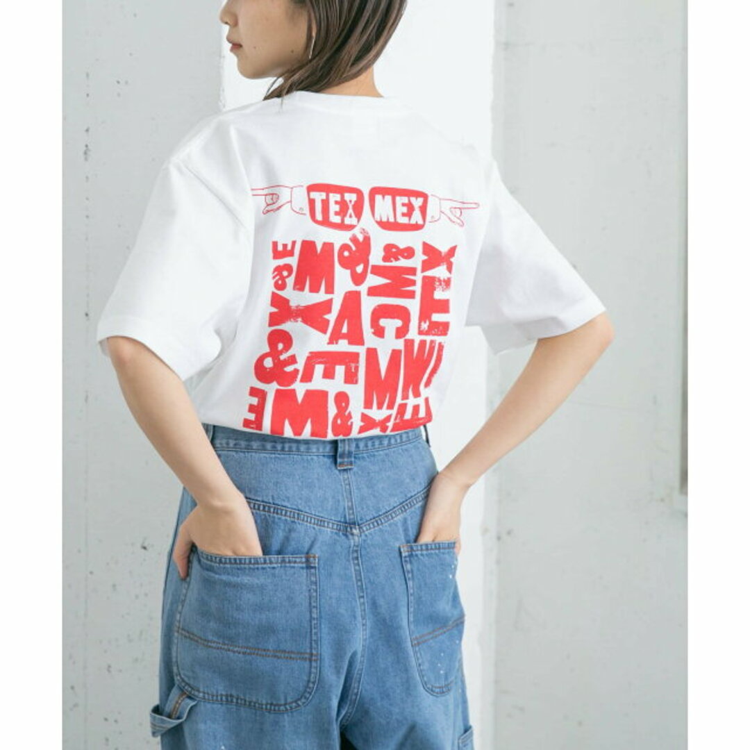 KBF(ケービーエフ)の【WHITE】【L】GOOD MOTIVE TEE TEX MEX TEE レディースのトップス(カットソー(長袖/七分))の商品写真