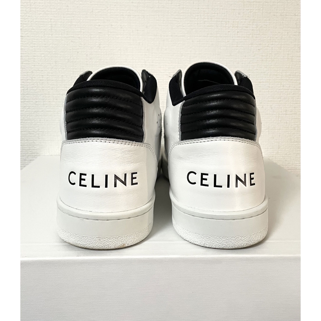 celine(セリーヌ)のCELINE CT-02 ミッドスニーカー 41 レザー カーフスキン メンズの靴/シューズ(スニーカー)の商品写真