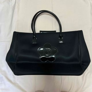 マリークワント(MARY QUANT)のマリークワント MARY QUANT トートバッグ ハンドバッグ　黒 ブラック (トートバッグ)