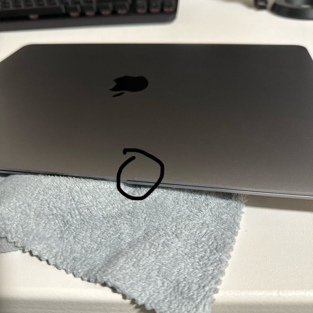 Apple(アップル)のMacBook Air M1 256GB スマホ/家電/カメラのPC/タブレット(ノートPC)の商品写真