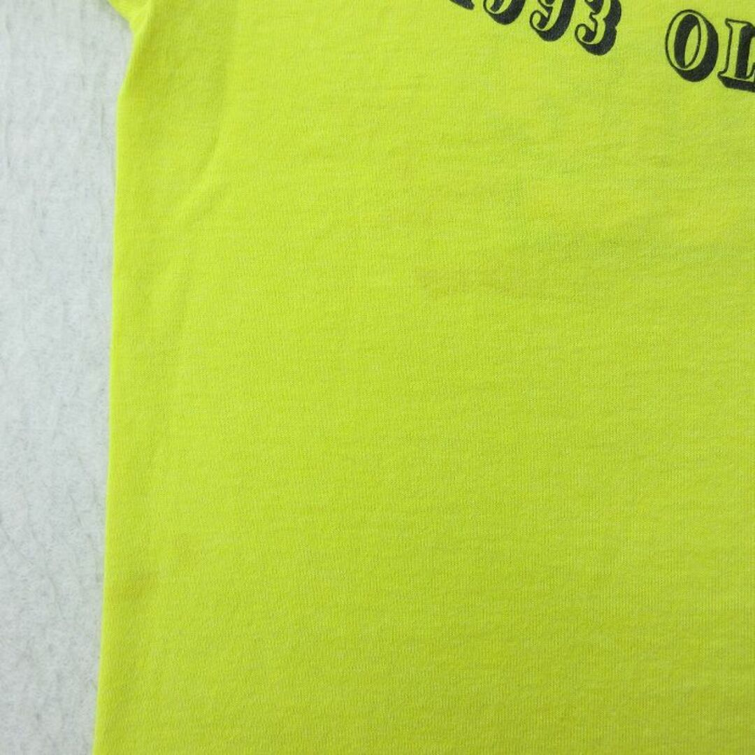 古着 半袖 ビンテージ Tシャツ キッズ ボーイズ 子供服 90年代 90s Awana オリンピック クルーネック USA製 黄 イエロー 22jun06 キッズ/ベビー/マタニティのベビー服(~85cm)(シャツ/カットソー)の商品写真
