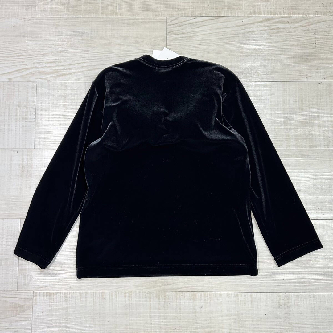 noir kei ninomiya(ノワールケイニノミヤ)の23aw 新品 ノワール ケイニノミヤ ギャルソン 中綿 ベロア カットソー S レディースのトップス(カットソー(長袖/七分))の商品写真