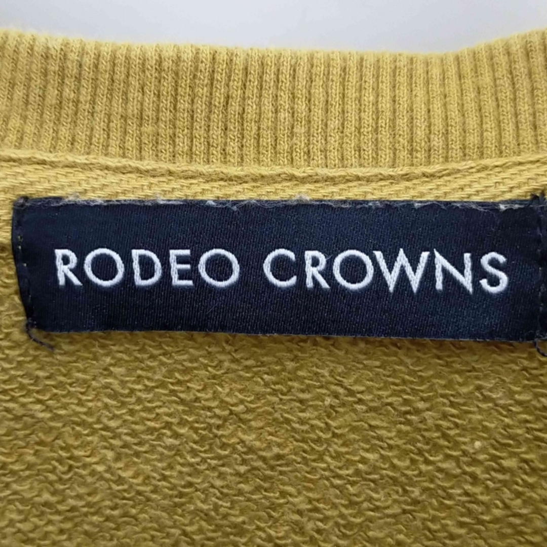 RODEO CROWNS(ロデオクラウンズ)のRODEO CROWNS(ロデオクラウンズ) デザインスウェット レディース レディースのトップス(トレーナー/スウェット)の商品写真