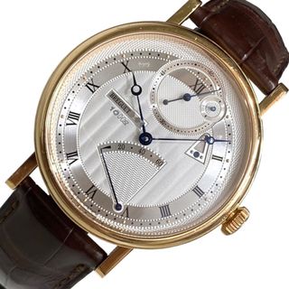 ブレゲ(Breguet)の　ブレゲ Breguet クラシック クロノメトリー 7727BR/12/9WU シルバー/ホワイト K18PG/純正革ベルト/純正尾錠 メンズ 腕時計(その他)