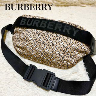 BURBERRY - 【現行モデル】美品　バーバリー　ボディバッグ　ウエストポーチ　TBロゴ　ナイロン