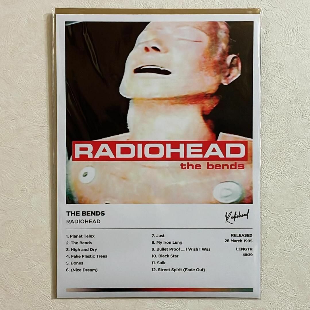布 ポスター「レディオヘッド ザ・ベンズ RADIOHEAD」 インテリア/住まい/日用品のインテリア小物(その他)の商品写真