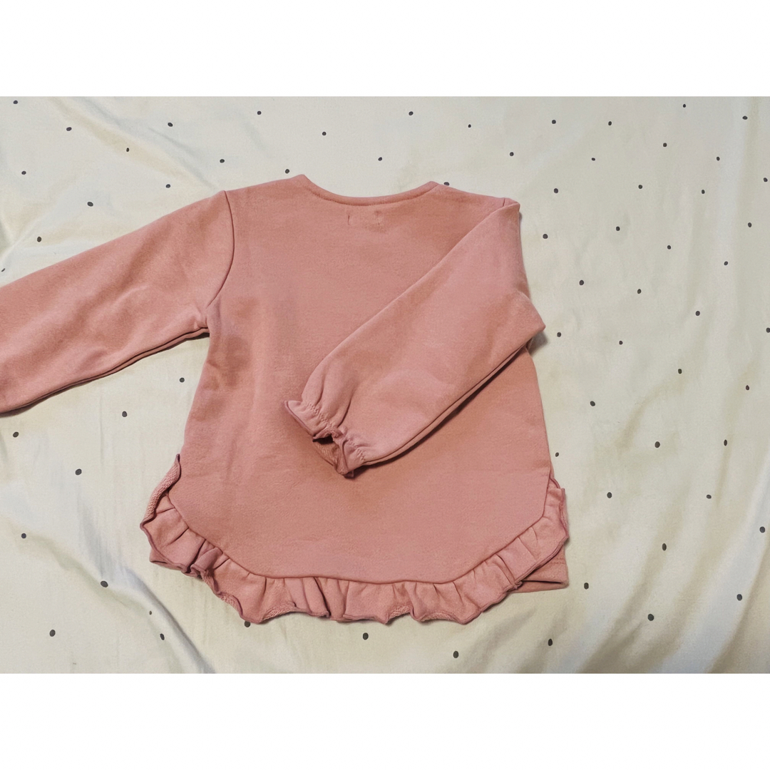 BeBe(ベベ)のBeBe トップス　女の子　サイズM 80〜90 キッズ/ベビー/マタニティのキッズ服女の子用(90cm~)(Tシャツ/カットソー)の商品写真