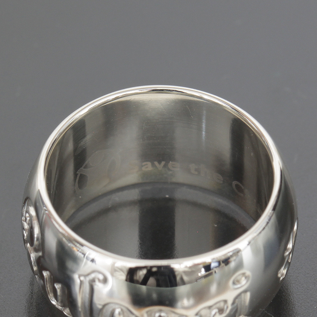 BVLGARI(ブルガリ)のブルガリ セーブザチルドレン ロゴリング 7号(47)指輪 925 E0923 レディースのアクセサリー(リング(指輪))の商品写真