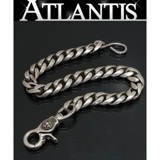 クロムハーツ(Chrome Hearts)のCHROME HEARTS 銀座店 クロムハーツ クラシックウォレットチェーン ショート 1クリップ シルバー SV925 94169(ウォレットチェーン)