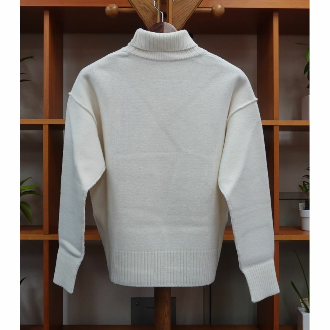 AMI PARIS アミパリス タートルネックウールセーター サイズＭ 男女兼用 レディースのトップス(ニット/セーター)の商品写真