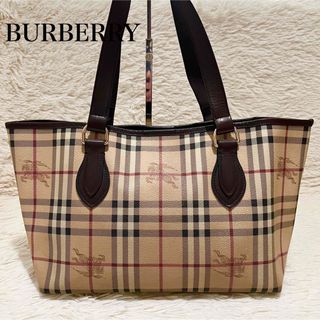 BURBERRY - バーバリー ノバチェック ロゴ型押し ゴールド金具 バイ