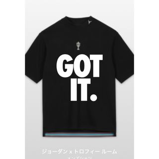 ジョーダン(Jordan Brand（NIKE）)のジョーダン トロフィールーム メンズ ショートスリーブ トップ "ブラック"(Tシャツ/カットソー(半袖/袖なし))