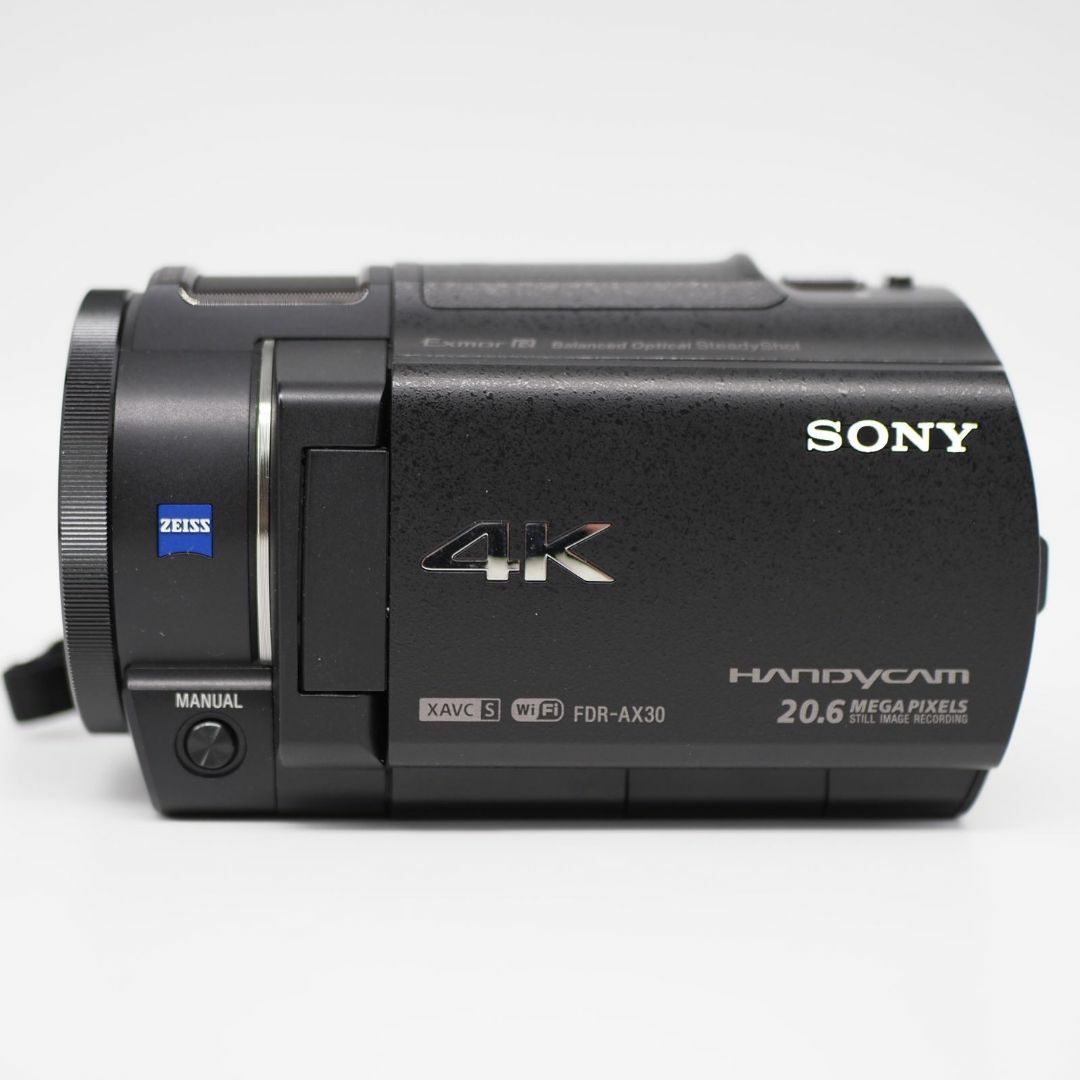 SONY(ソニー)の■極上品■ SONY FDR-AX30 BC ブラック スマホ/家電/カメラのカメラ(ビデオカメラ)の商品写真